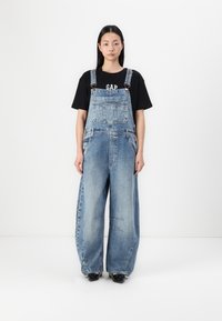 GAP HORSESHOE OVERALL BECKHAM - Φόρμα εργασίας - medium indigo