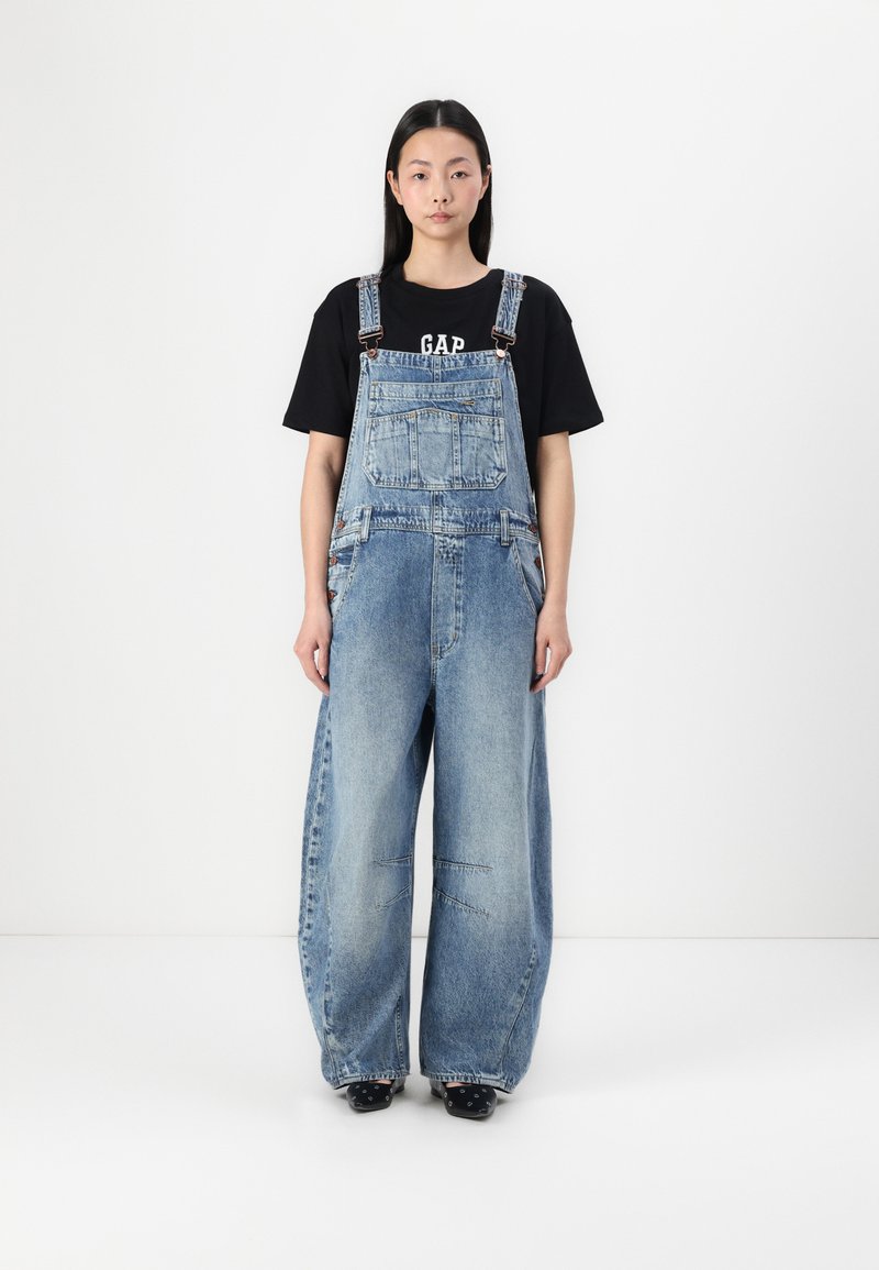 GAP HORSESHOE OVERALL BECKHAM - Φόρμα εργασίας - medium indigo