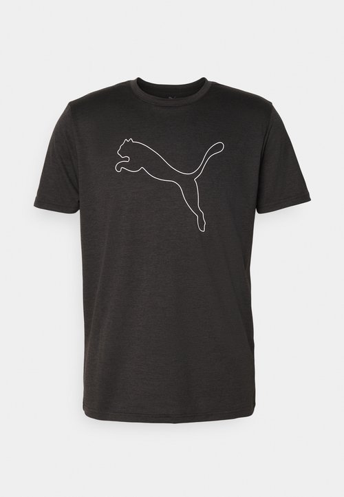 PUMA TAD ESSENTIAL - Sports T-shirt - black heather — foto 6