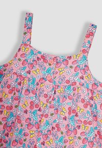 JoJo Maman Bébé BRIGHT REGULAR FIT - Overal - pink strawberry garden floral