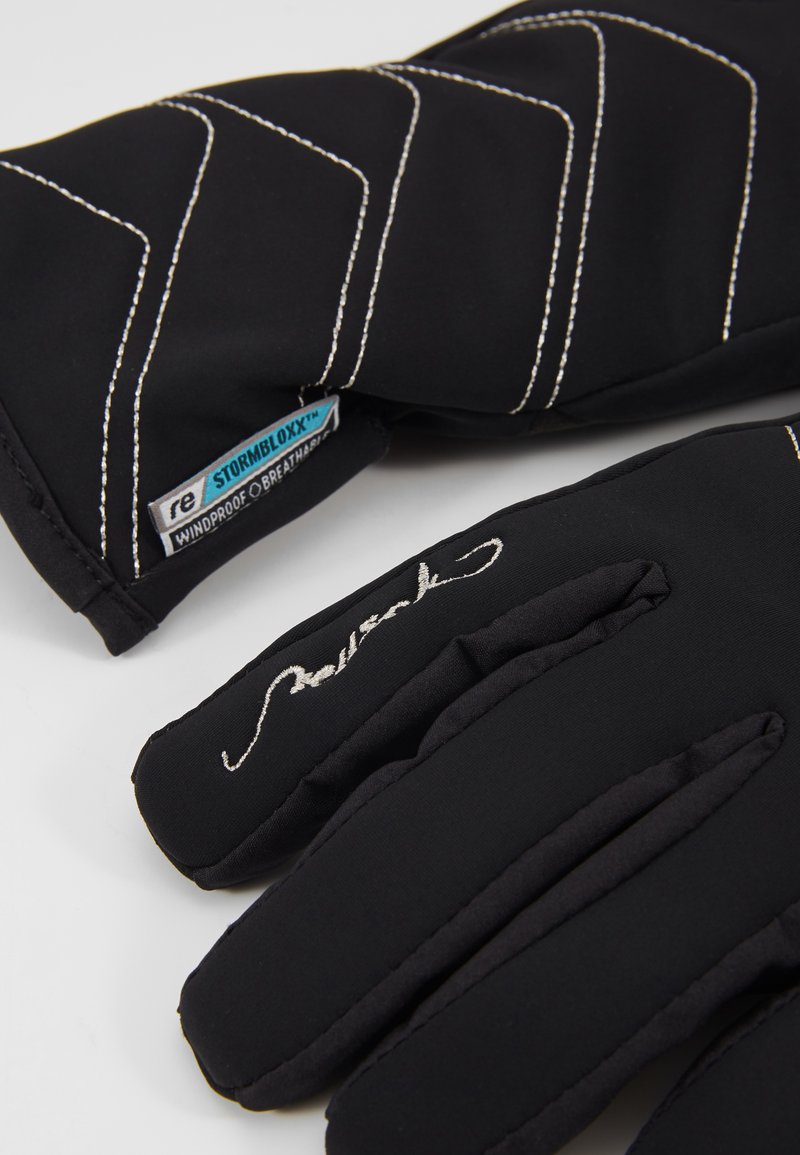 Damen Caps, Mützen & Hüte | Reusch LOREDANA TOUCH TEC™ Fingerhandschuh black/silver/schwarz - PC55842 Damen Caps, Mützen & Hüte | Reusch LOREDANA TOUCH TEC™ Fingerhandschuh black/silver/schwarz - PC55842