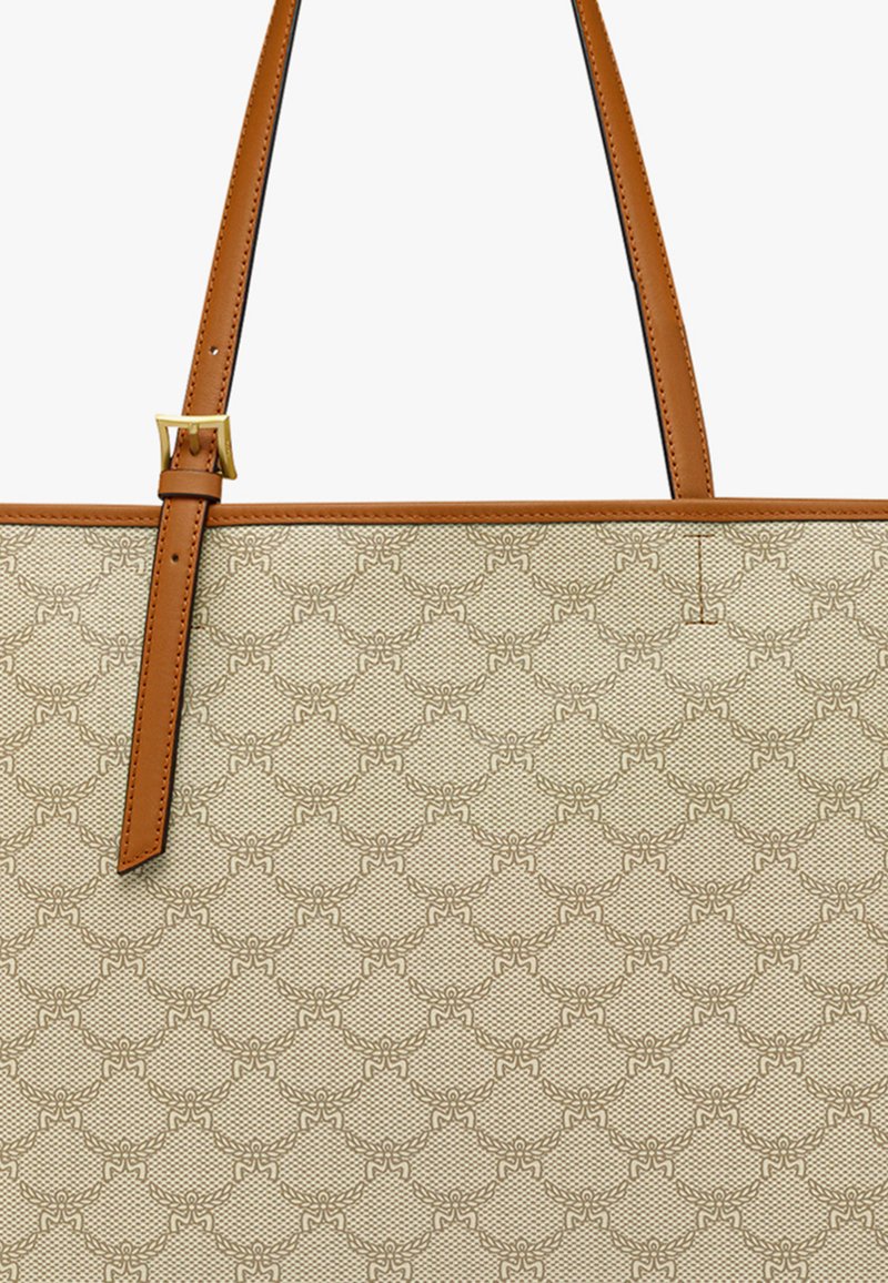MCM HIMMEL LTS SHOPPER MED I9 ONE SIZE - Shopping Bag - oatmeal 