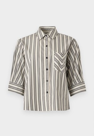 rag & bone, LUCIA STRIPE - Blúzka so zapínaním na gombíky - beige/brown