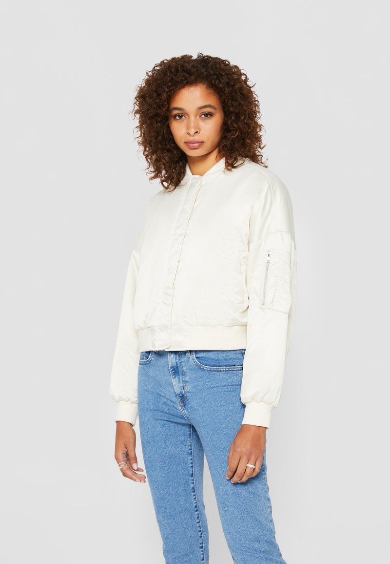 Générique Veste Bomber Femme Court Jacket Printemps Chic À Manches Longues Zippé Manteau Moto Imprimé Fleur Casual Vêtements De Sport Vestes De Sport Femme Sweatjacke