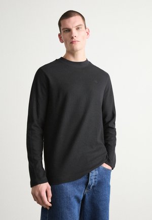 Strikkegenser - black