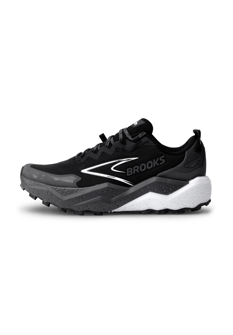 Brooks - CALDERA 8 - Laufschuh Trail - black blackened pearl white, Vergrößern