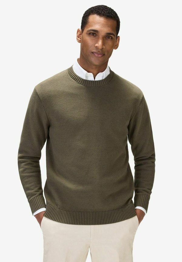 PLAIN O-NECK CARLO - Strickpullover