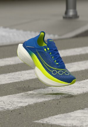 Saucony ENDORPHIN ELITE 2 UNISEX - Pantofi de alergare pe asfalt - lapis/citron