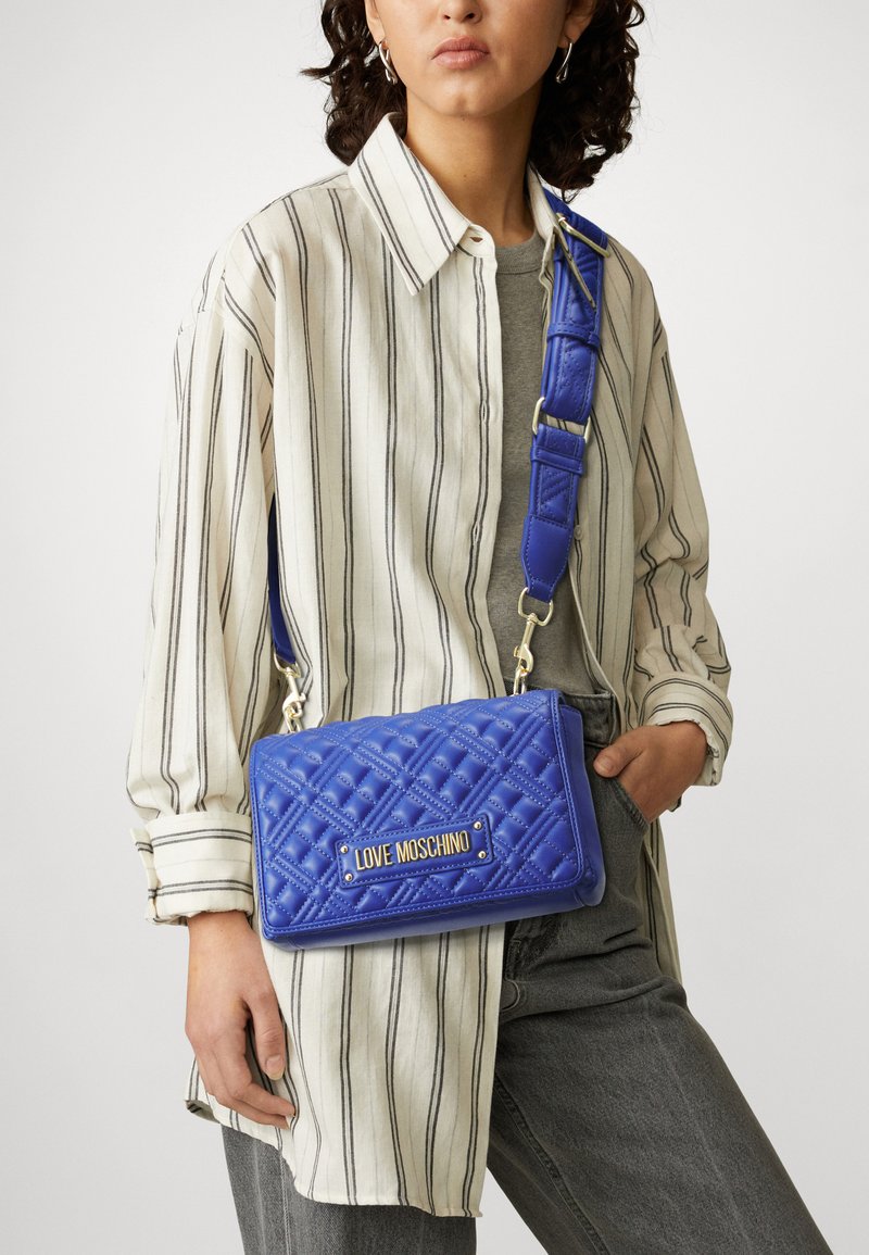 Love Moschino QUILTED BAG Handbag oceano/blue Zalando.ie