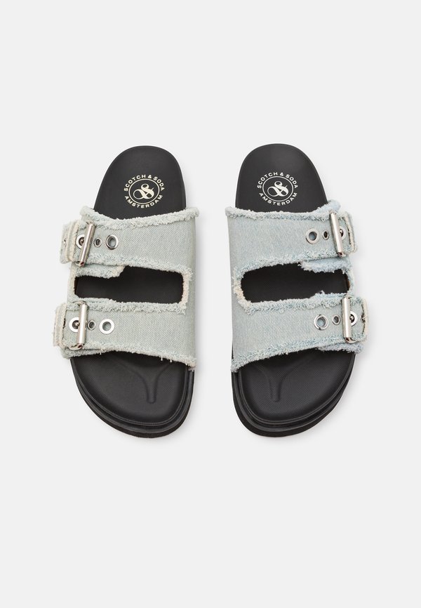 ZALE  - Mules - light denim2