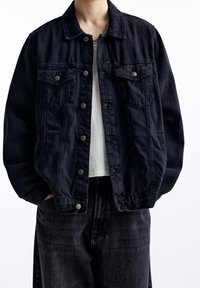 PULL&BEAR Giacca di jeans - black