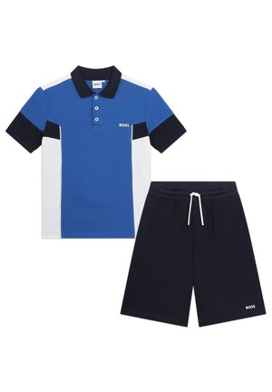 BOSS Kidswear SET - Trainingsbroek - bleu vif