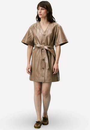 CERATINA - Robe chemise - beige