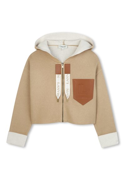 LANVIN Gilet - stone/off-white