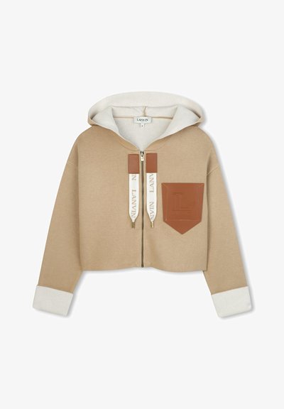 LANVIN Gilet - stone/off-white