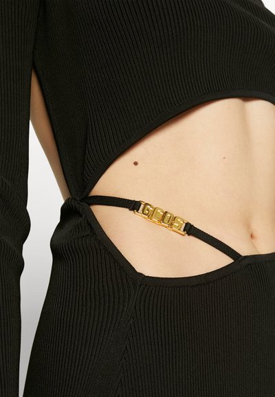 GCDS BLING LONG DRESS - Μάξι φόρεμα - black