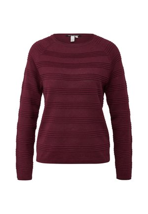 QS, STRICKPULLOVER - Trui - bordeaux