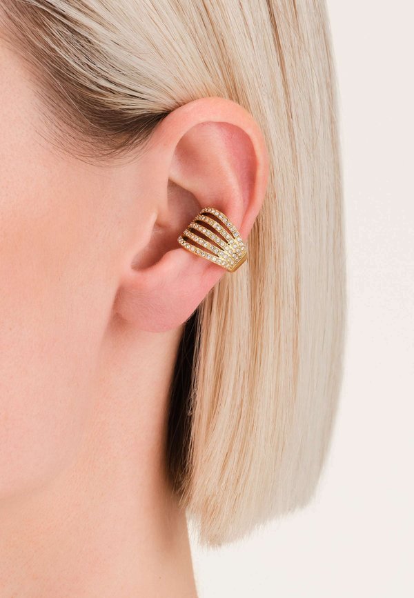 CAGED CRYSTAL CUFF - Ohrringe