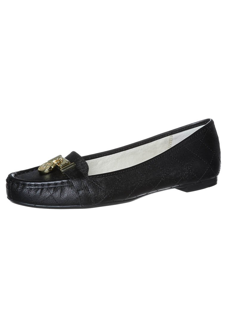 michael kors black slip ons