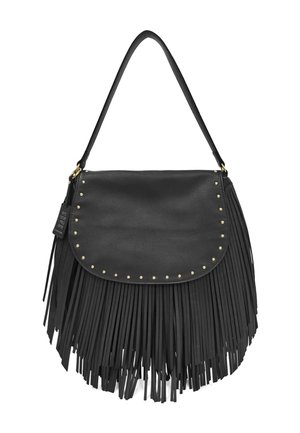 FRINGE C99 VAR - Borsa a mano - screziato mottled black