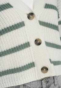 ONLY CAROLNICE STRIPE NOOS - Chaqueta de punto - jet stream