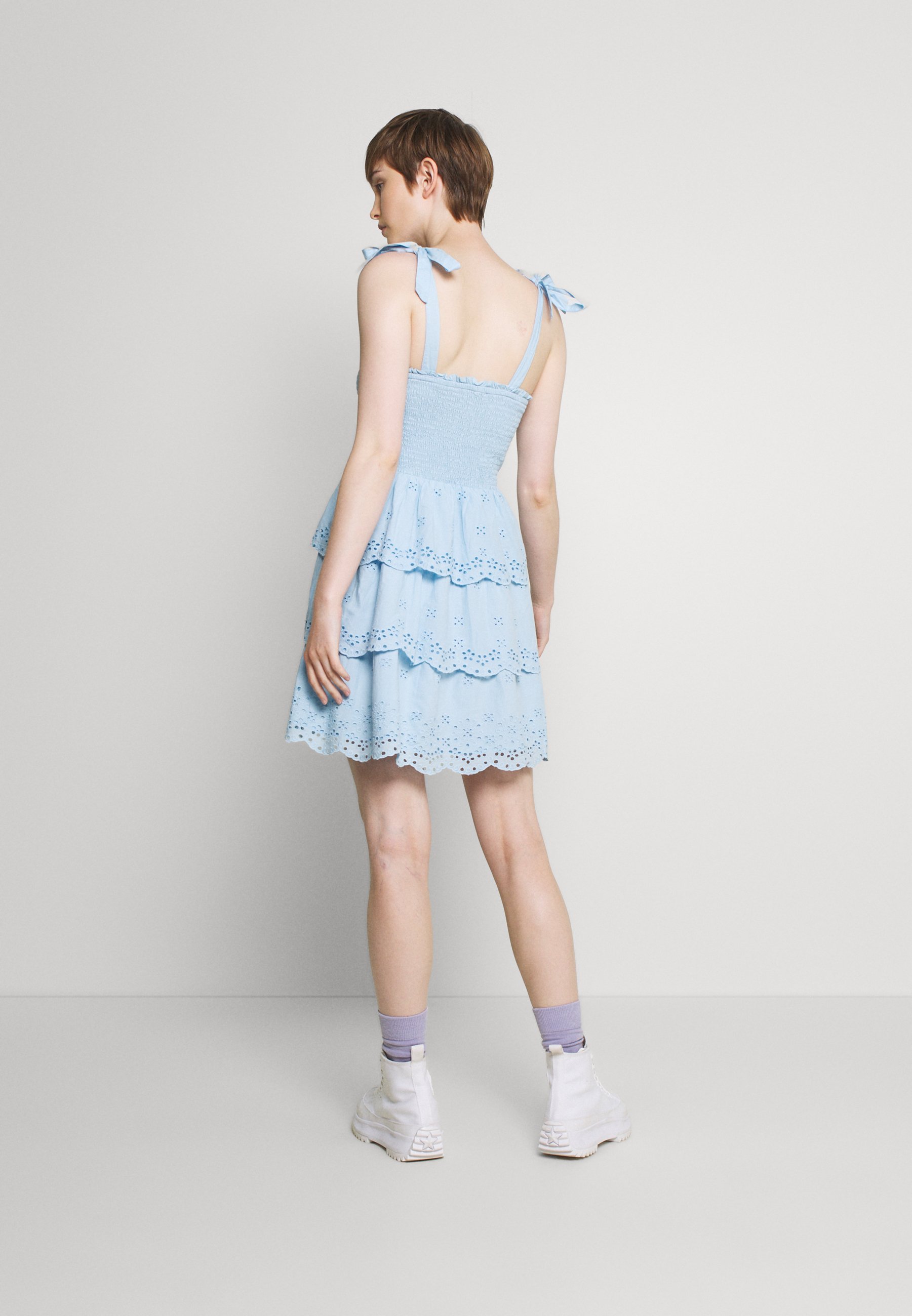 American Eagle SMOCKED TIERED MINI 