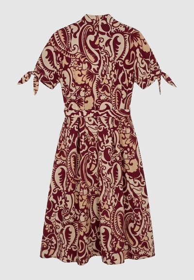 Calliope KIMONO CON BALZA - Vestito lungo - var bianco panna/beige -  Zalando.it