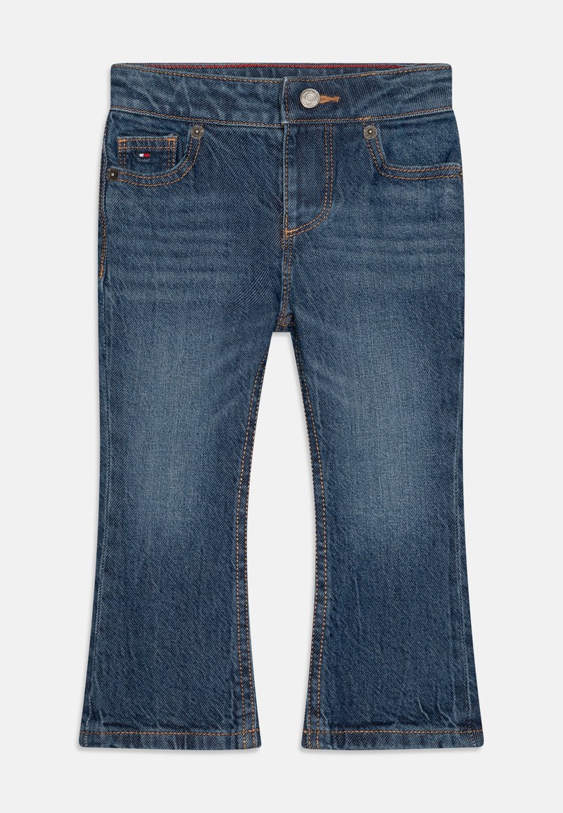 Tommy Hilfiger Flared Jeans donkerblauw denim