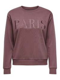 JDYPARIS LS EMB JRS - Sportska majica - rose brown