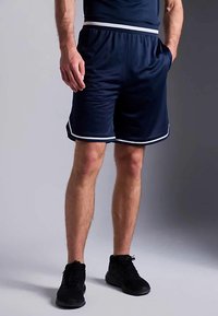 Pier One Sport BASKETBALL SPORTS SHORTS WITH POCKETS - Treniņtērpa apakšdaļas - dark blue
