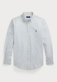 CUSTOM FIT CHECKED STRETCH POPLIN SHIRT - Shirt - nevis blue multi