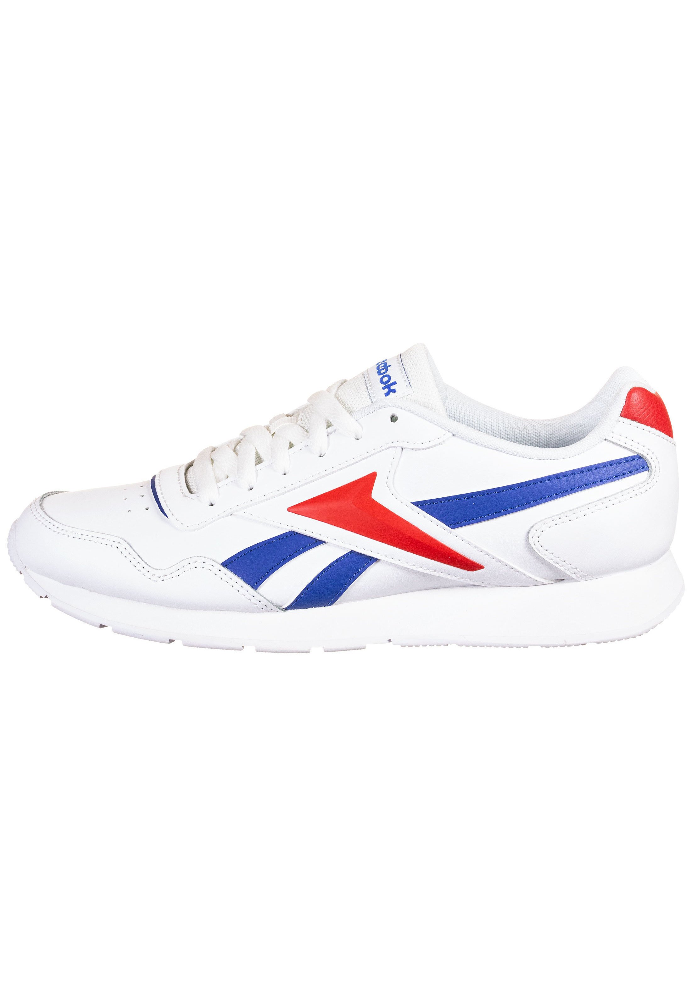 Reebok Classic ROYAL GLIDE - Sneaker low - white / vector blue / vector  red/weiß - Zalando.at