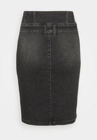 ONLY ONLHUSH - Saia de ganga - black denim