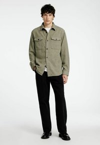 Selected Homme SLHLOOSEPABLO OVERSHIRT - Skjorta - putty