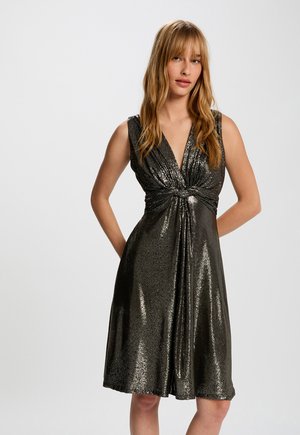 Robe de soirée - jaune or