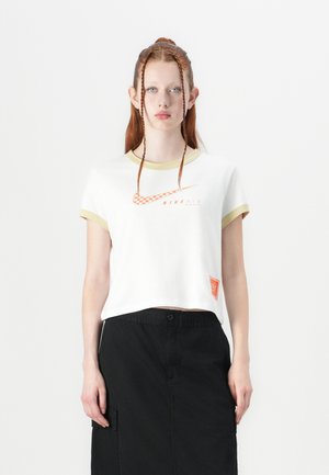 CLUB TEE MOTO - Print T-shirt - white