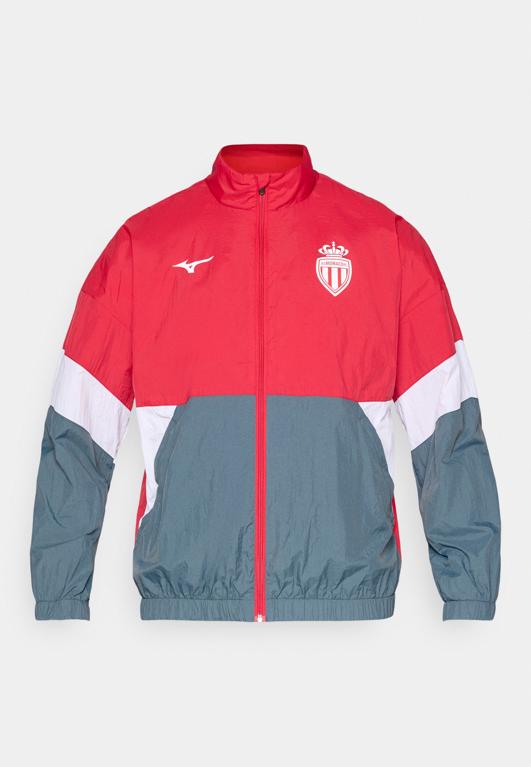 Mizuno PRE MATCH RETRO JACKET MONACO - Club wear - tango red
