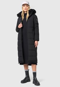 Navahoo Wintermantel - schwarz