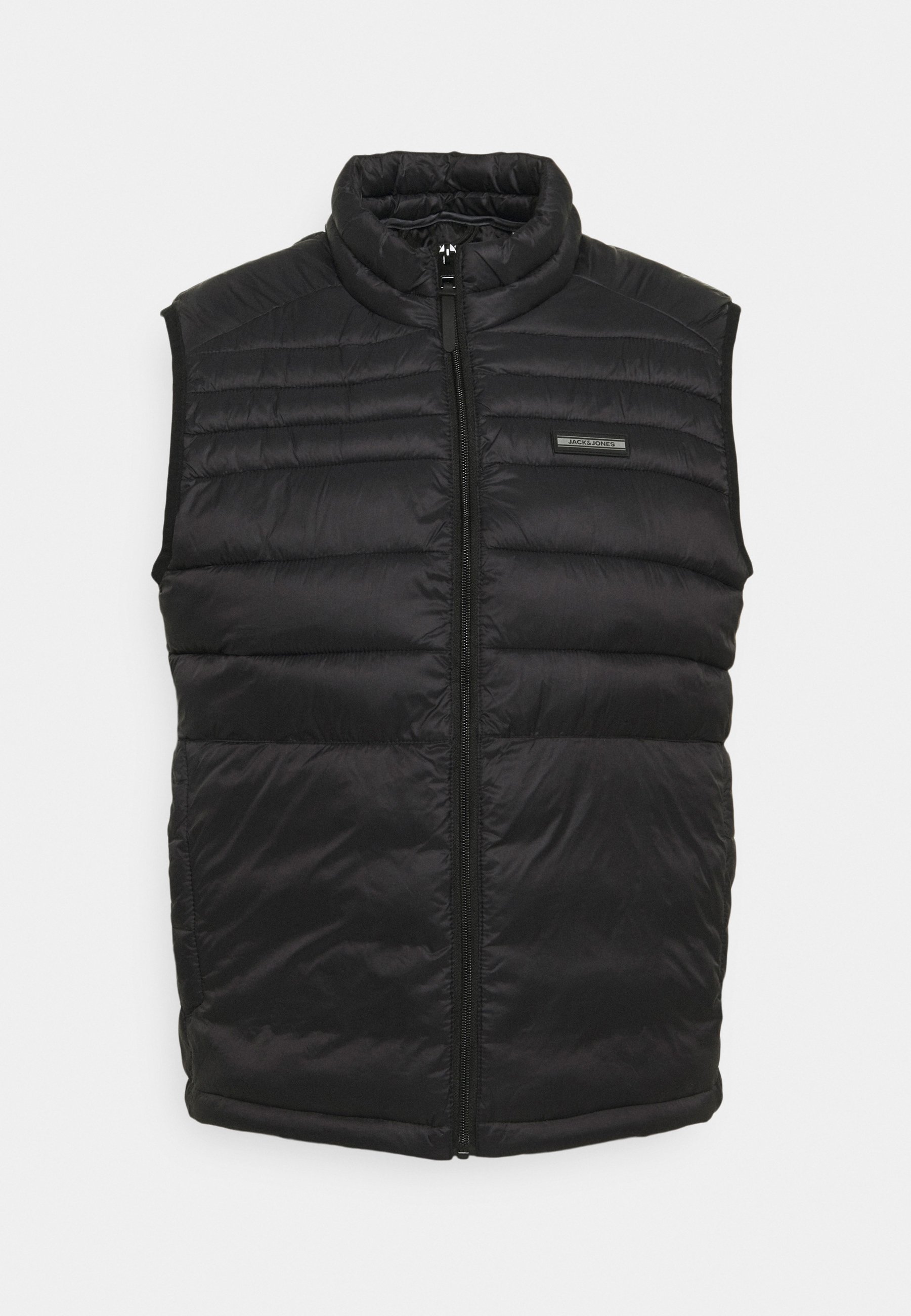 black collared waistcoat