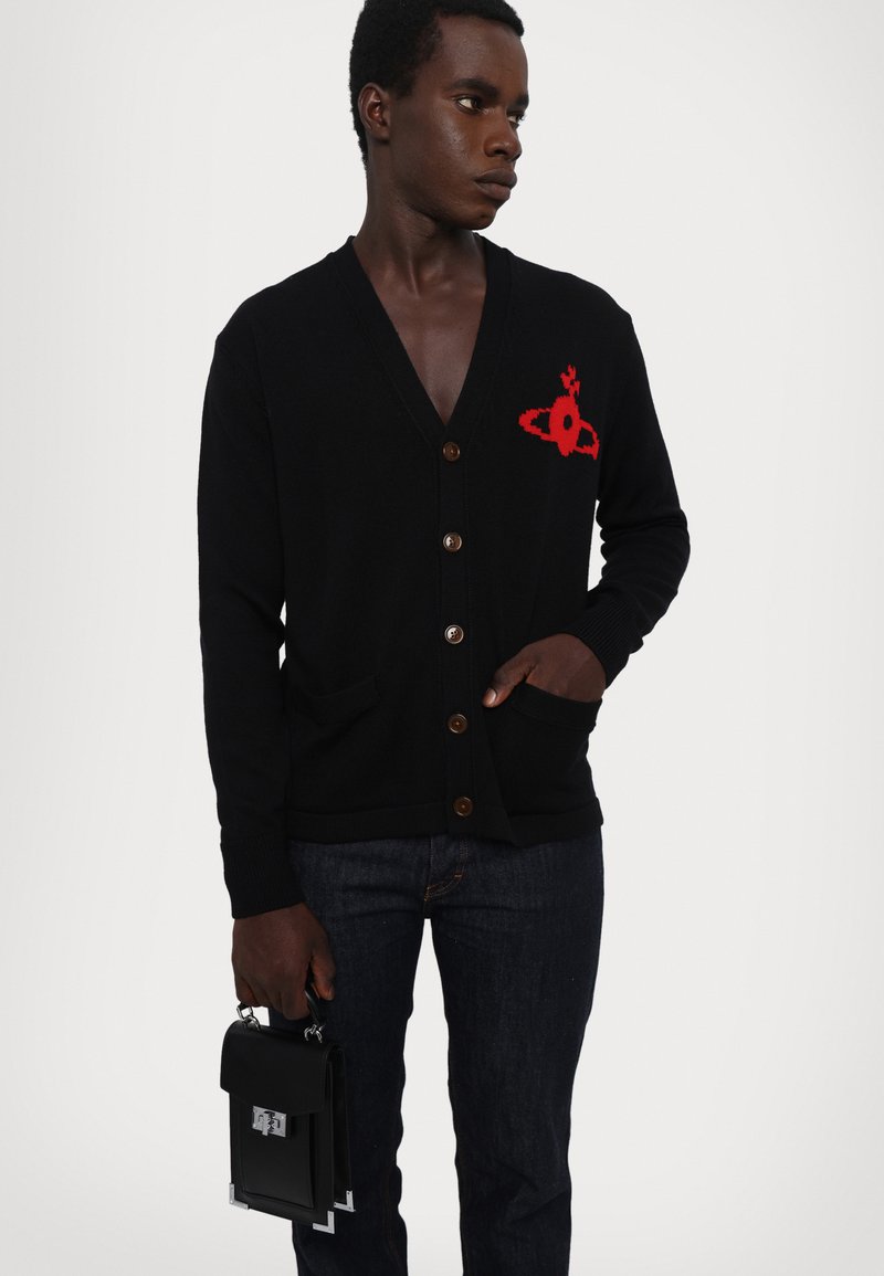 Vivienne Westwood ALEX CARDIGAN UNISEX - Gilet - black