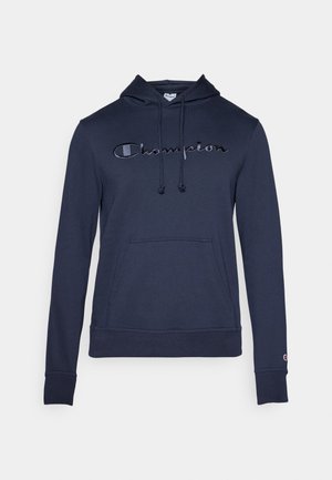 Champion ICONS TONAL HOODIE LARGE LOGO - Hoodie - navy