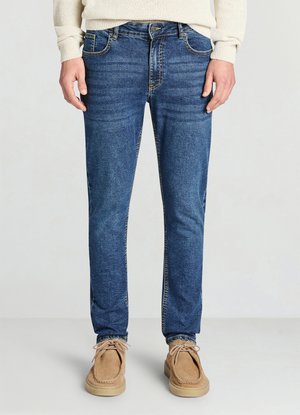 TINTA UNITA - Jeans slim fit - blu denim scuro