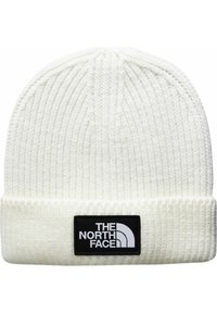 The North Face - LOGO BOX CUFFED - Beanie - gardenia white Miniatűr kép 1