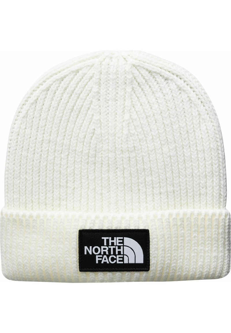 The North Face - LOGO BOX CUFFED - Beanie - gardenia white, Nagyítás