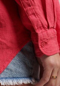 Superdry & Co CASUAL BOYFRIEND - Overhemdblouse - raspberry pink