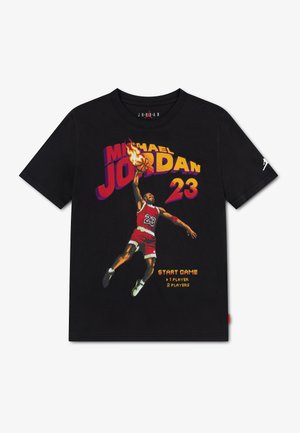 Jordan, VIDEO GAME TEE - Тениска с щампа - black