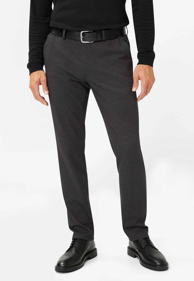 BRAX STYLE THORE - Trousers - pepita anthra