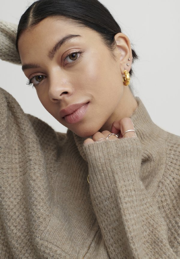 BYMisha - Jumper dress - cement melange2