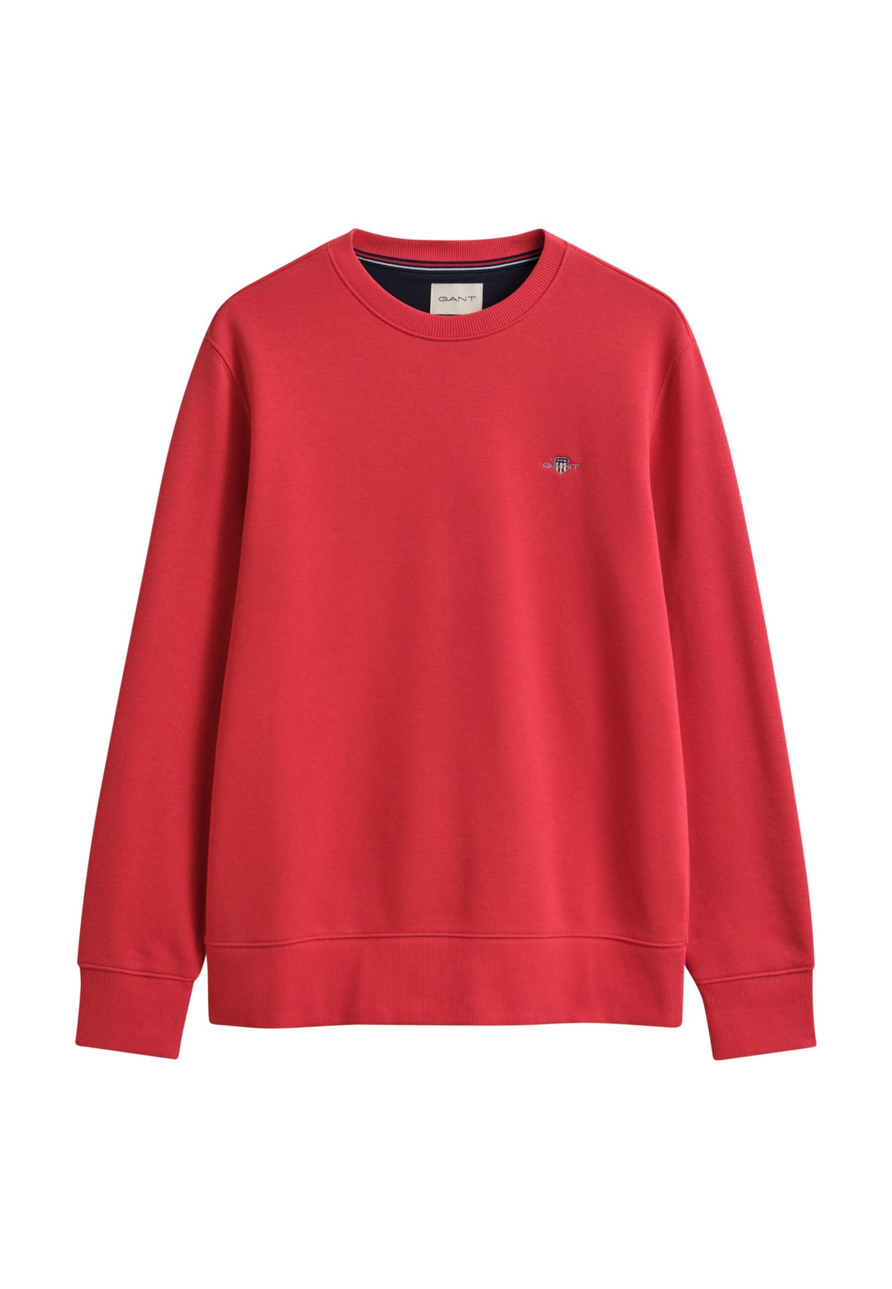 GANT REG SHIELD C NECK - Mikina - rose red