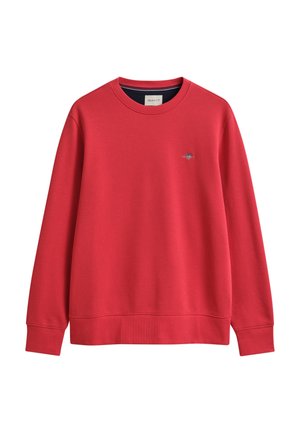GANT, REG  SHIELD C NECK - Pusa - rose red
